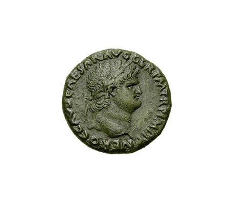 Nero AE sestertius