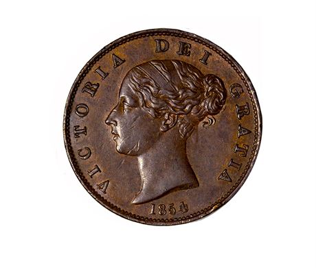 Queen Victoria Halfpenny