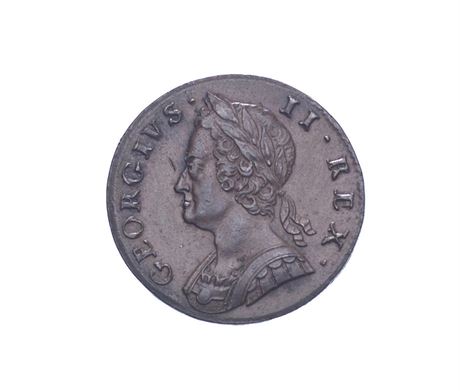 George II Halfpenny